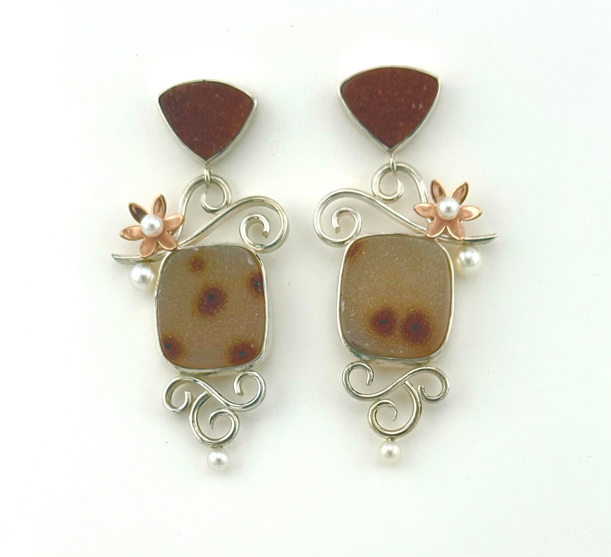 Drusy Earrings