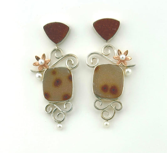 Drusy Earrings