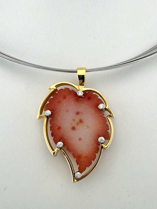 Leaf Drusy